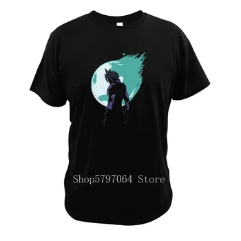 

Final Fantasy Vii Game T Shirts Cloud Strife T Shirts Cotton Streetwear Short Sleeve Summer Clothes