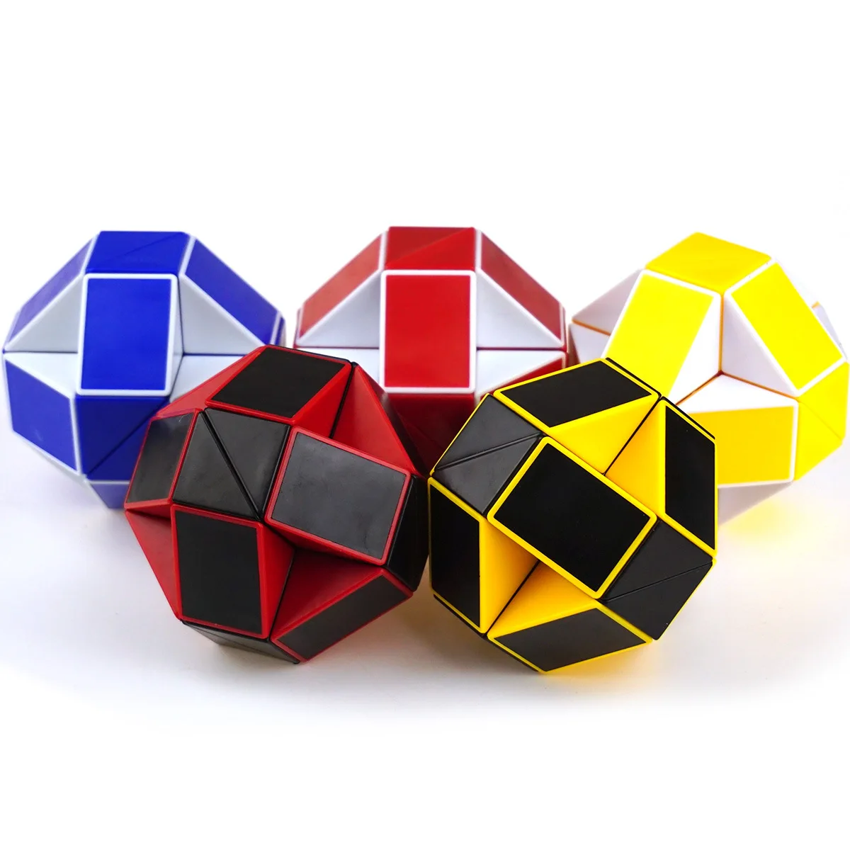 

Rubik's Cube [Kathrine Magic Feet 7086A] 24 Paragraph Flexible Magic Feet Spring with Tutorials Magic Snake Wholesale