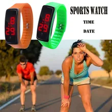 Relogio СВЕТОДИОДНЫЕ Цифровые Студенческие Спортивные часы розовые женские часы на силиконовом ремешке мужские военные наручные часы детские часы Reloj Mujer