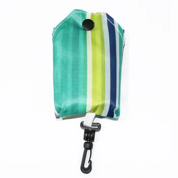 

Tote Pouch Convenient Storage Shopping Key Chain Reusable Supermarket Foldable Waterproof Grocery Large Capacity Handbag