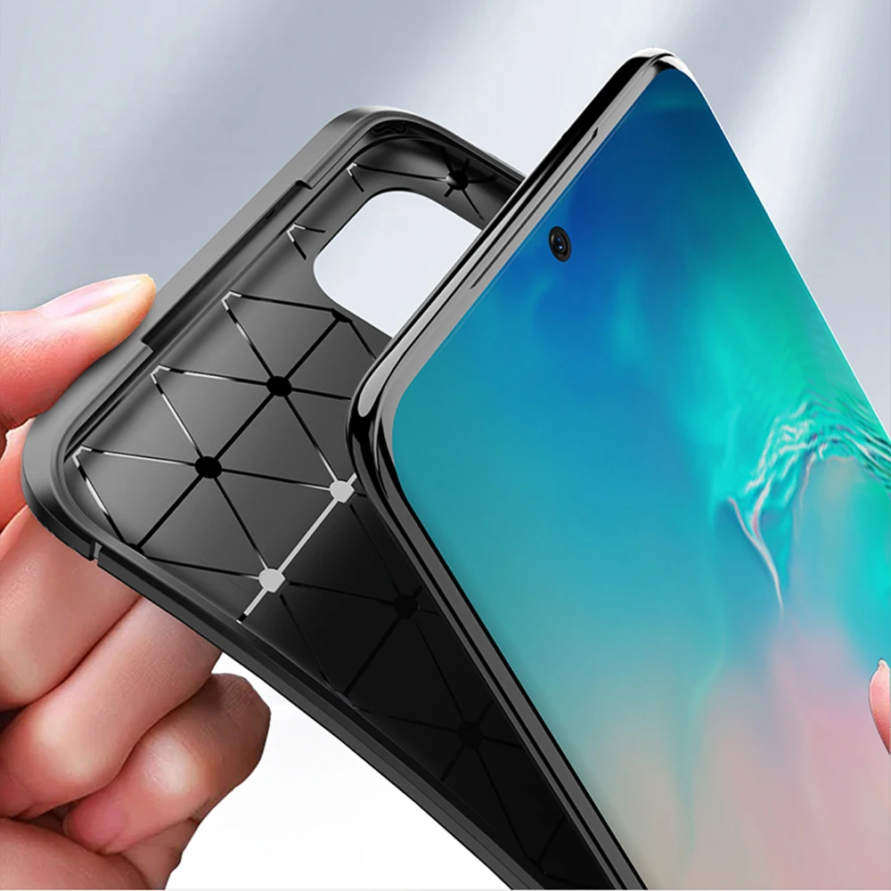 Чехол для Oneplus 7 T Pro из углеродного волокна противоударный чехол One Plus 8 7pro 6T 8Pro