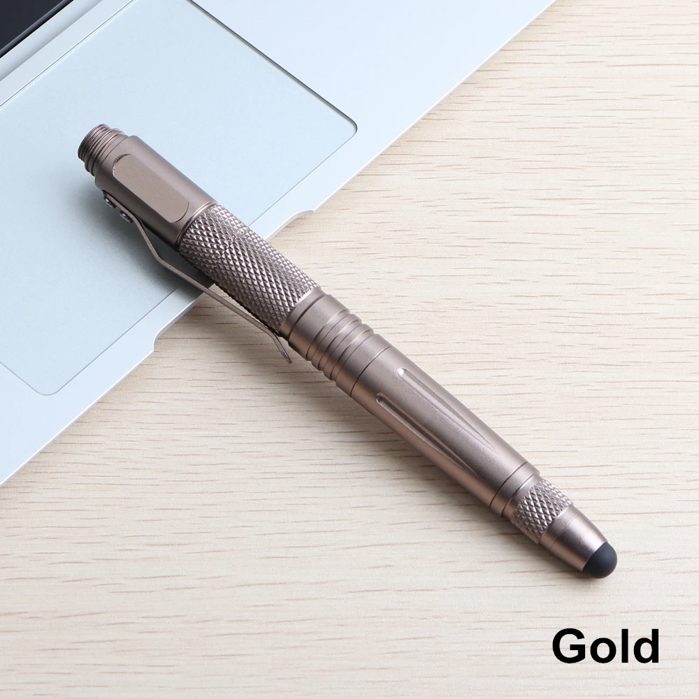 1 шт. GENKKY многофункциональная ручка для самозащиты металлический стилус Полезная тактическая ручка для стеклоподъемника хорошая подарочная ручка