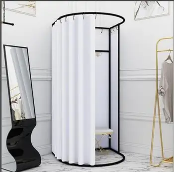 

Fitting room curtain