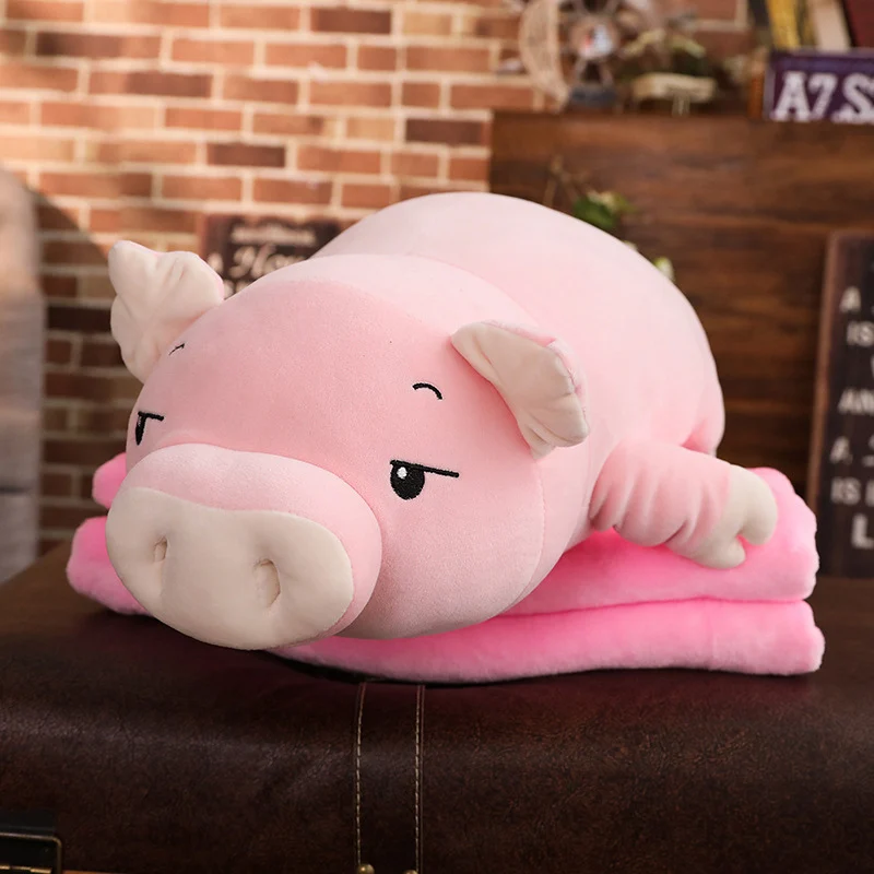 Mooie Zachte Down Katoen Varken Pluche Pop Gevulde Roze Varken Pop детское программное обеспечение Kussen Cadeau voor Vriendin 1 шт. 40-100 см