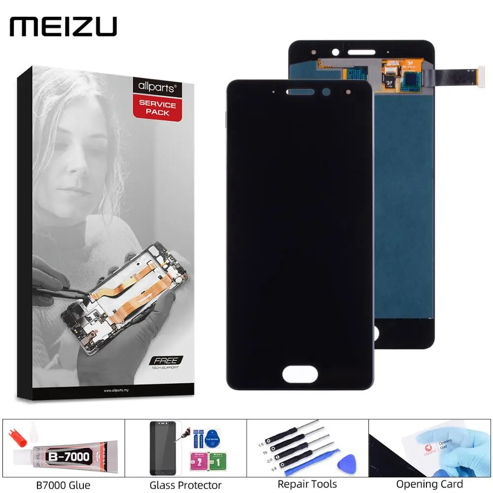 

5.2'' Super AMOLED Display For MEIZU Pro 7 LCD Touch Screen Pro7 Pro 7 LCD M792M M792H Digitizer Replacement Parts
