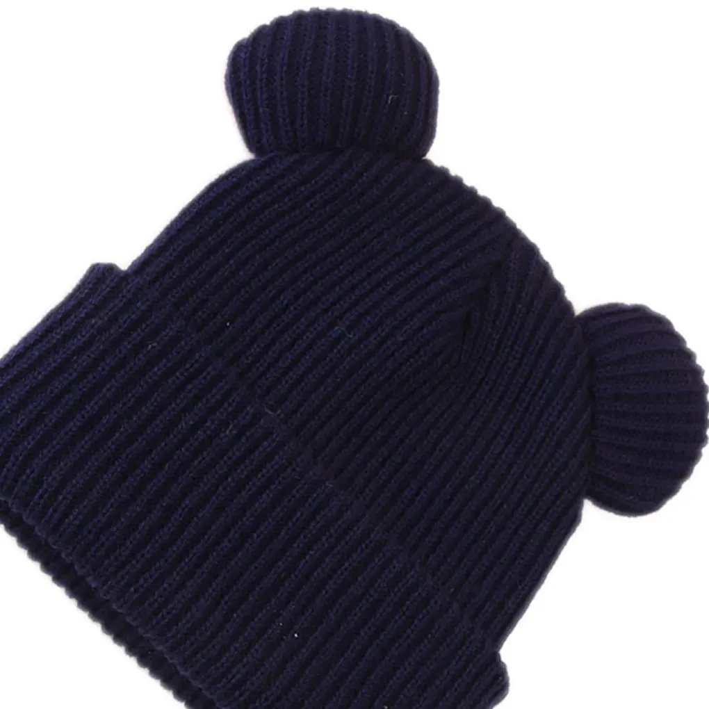 Женские шапки-бини, женские зимние шапки, шапки для женщин, милые вязаные шапки-бини с ушками дьявола