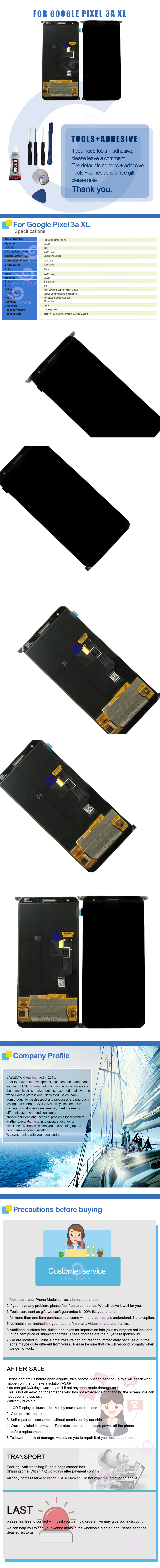 Для Google Pixel 3a lcd amoled дисплей OLED экран Сенсорная панель дигитайзер сборка для Google дисплей