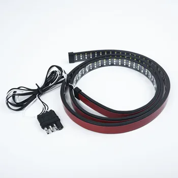 

60-Inch Truck Strip Tailgate Fully Sealed Waterproof Silicone Light Bar 3-Row Reverse Brake Signal Tail Bar IP68 Waterproof