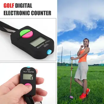

Golf Counter Chanting Counter Calculation Digital Temple 0-9999 ABS Buddha Counter Buddhist Articles Digits LCD Screen Outdoors