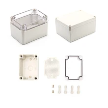 IP67 водонепроницаемый пластиковый корпус коробка электронный корпус для установки Корпус Наружная распределительная коробка с монтажная панель 110*80*70 мм