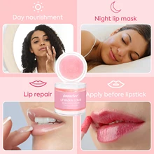 Scrub Lip Scrub Fades Lip Lines Exfoliates Lip Repair Moisturizing Moisturizing Anti-Chapped Double-Effect Lip Mask 20g