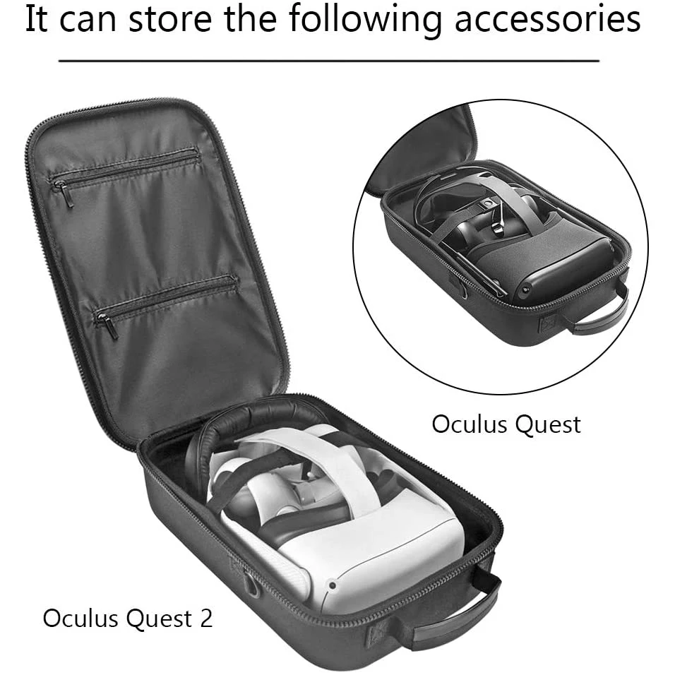 Duro para Oculus Caixa de Armazenamento Fone de Ouvido Case de Viagem Nova Case Quest Oculus vr Jogo Realidade Virtual Eva 2 - Image 2