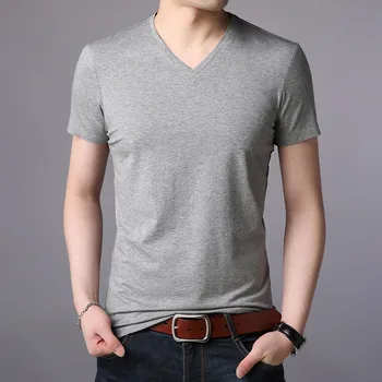 

Men's short-sleeved t-shirt trend clothes new summer 56 men's half-sleeve T-shirt