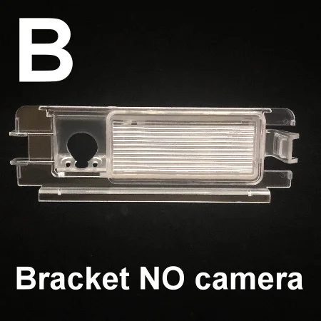Для Renault Sandero Stepway для Dacia Logan Steppe камера заднего вида парковочная камера ночного видения HD - Название цвета: B Bracket NO camera