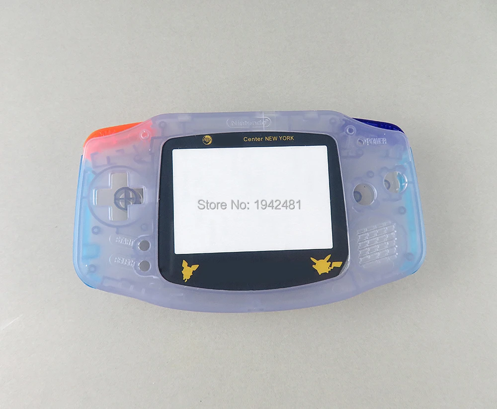 12 комплектов для игры мальчик Advance Игровая приставка GBA Dreamy Полный Корпус в сборе цвет оболочки для винтов GBA