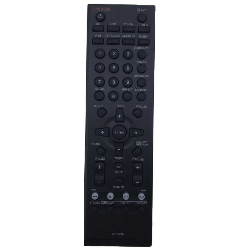 Новый пульт дистанционного управления подходит для звукового плеера Pioneer AXD7716 |