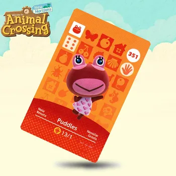 

351 Puddles Animal Crossing Card Amiibo Cards Work for Switch NS 3DS Games