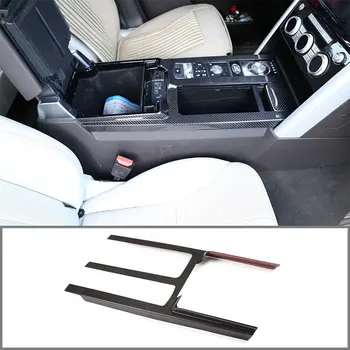 

For Land Rover Discovery 5 LR5 L462 2017 2018 Car Central Control Panel Real Carbon Fiber Car Interior Modification Parts