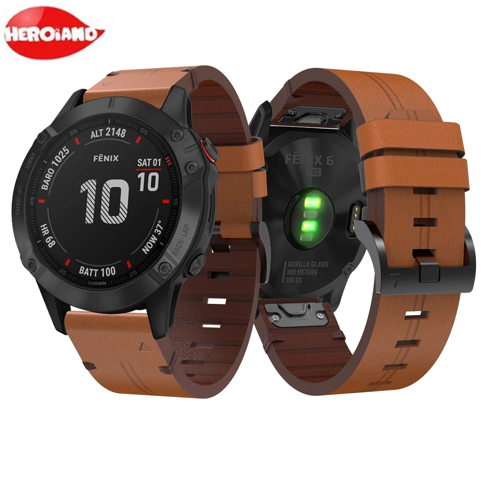 Для Garmin Fenix 6 Pro/Сапфировый Браслет QuickFit 22 мм ремешок для часов Garmin Fenix 5/Quatix 5 Plus/Forerunner 935/945