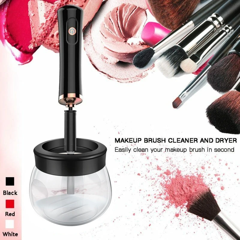 

2020 Makeup Brush Dryer Cleaner 10 Seconds Convenient Electric Wash Device Washing Cleanser Cleaning Machine Tool