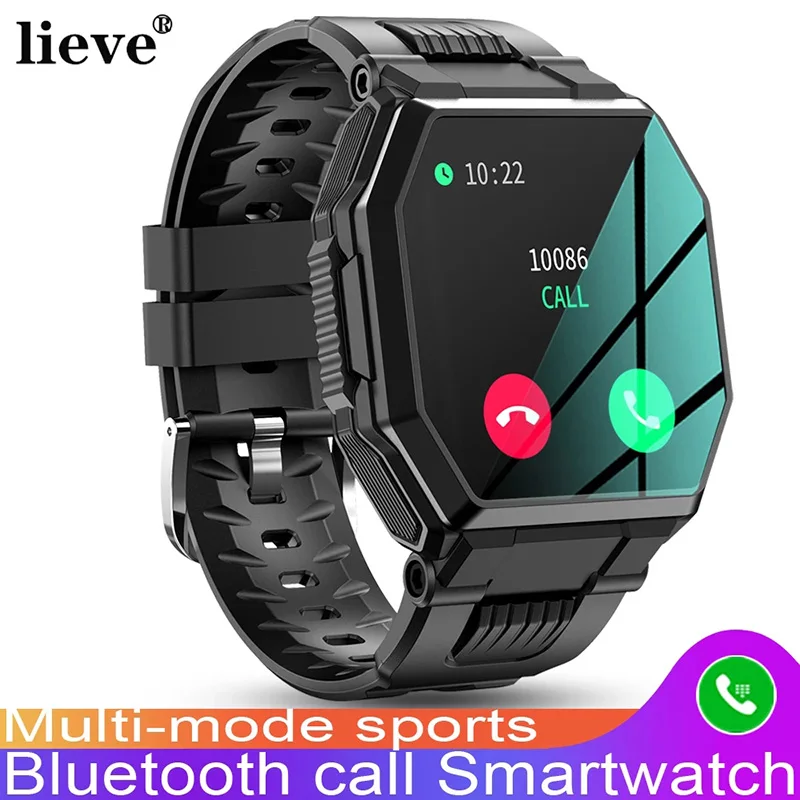 2021 New Call Smart Watch Men Full Touch Music Control Sports Fitness Tracker Smartwatch Blood Pressure Heart Rate For Android