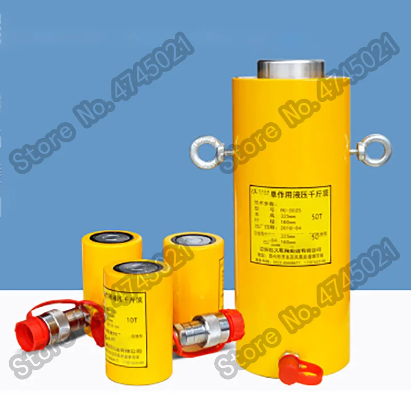 RC-2510 분리 유압 잭, 단방향 액션 바디 높이 355mm, 25T, 261mm