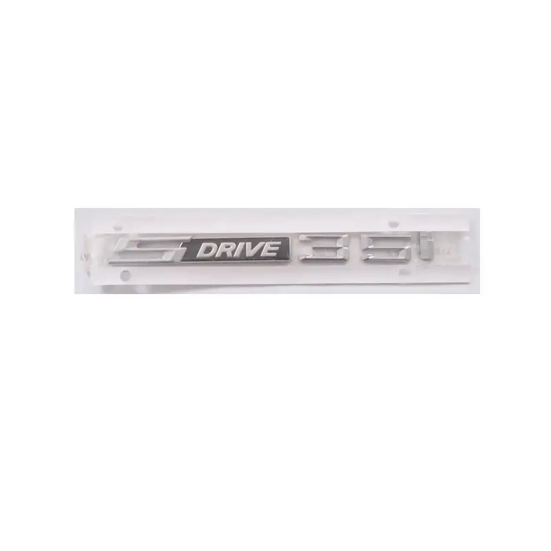 3 ABS пластиковая наклейка для SDRIVE28I SDRIVE35I SDRIVE18I SDRIVE20I эмблемы - Название цвета: 3