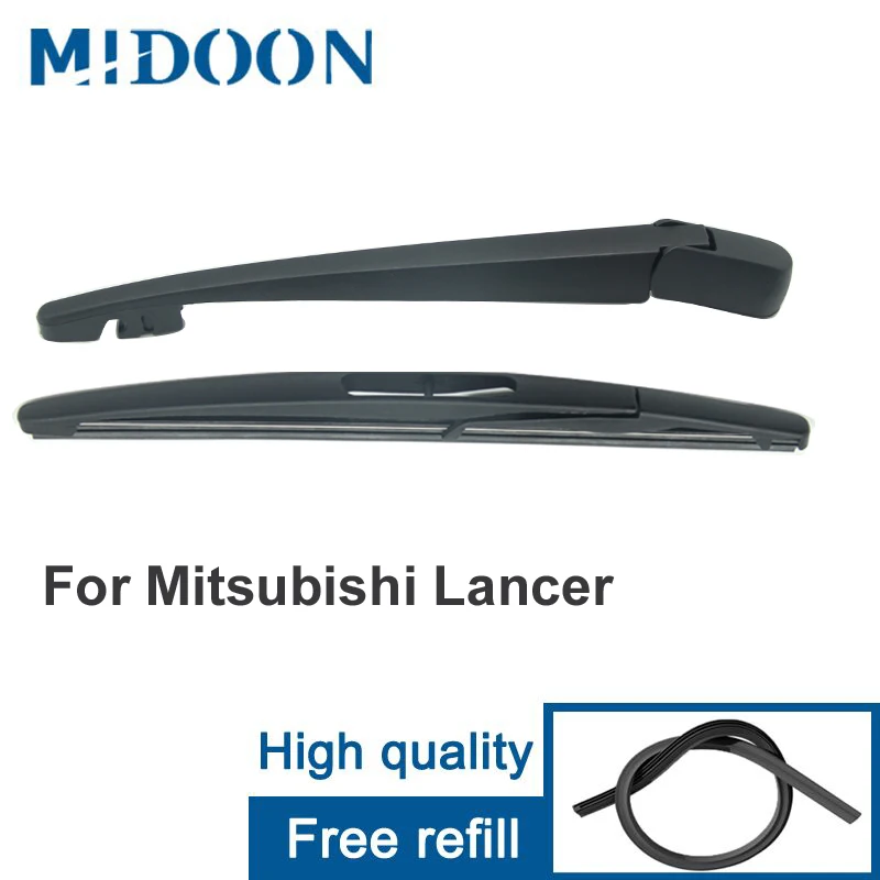 MIDOON Wiper 14&quot Rear Blade &amp Arm Set For Mitsubishi Lancer 2007 - 2014 Windshield Windscreen Window | Автомобили и