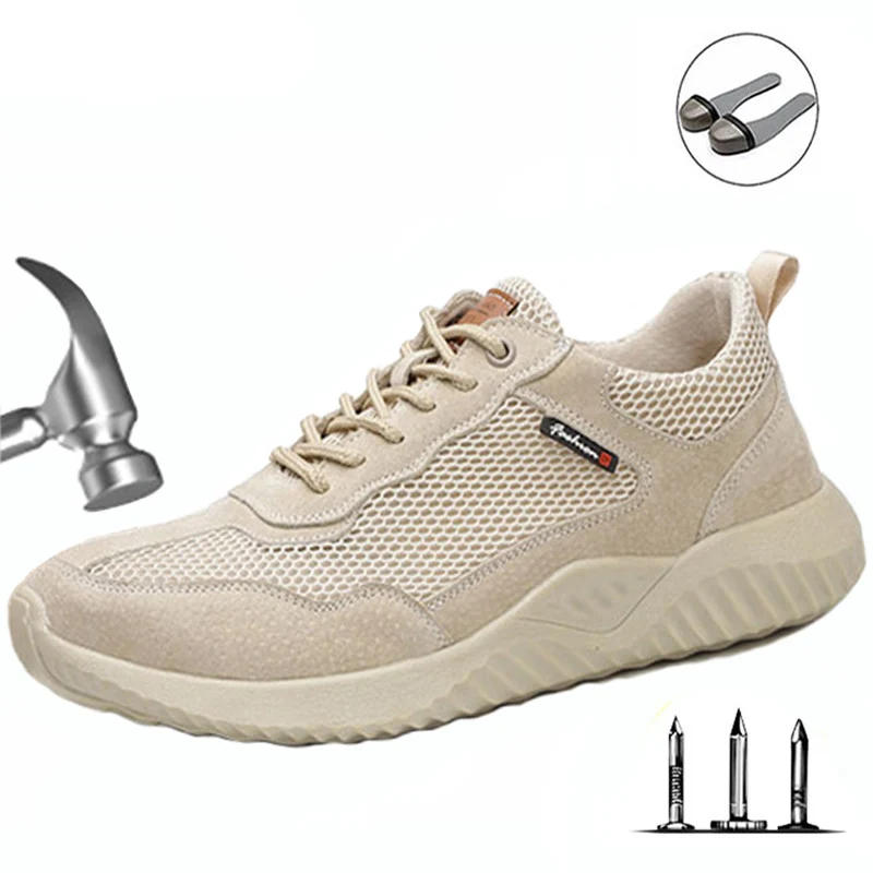 breathable non slip work shoes