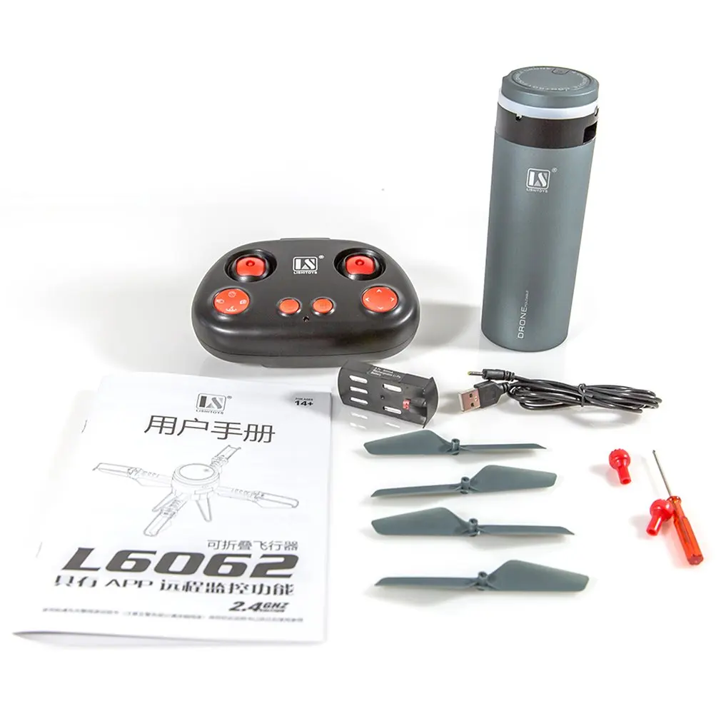 L6062Pro Smart Selfie RC складной Квадрокоптер с FPV 720P HD широкоугольная камера удержание высоты Безголовый режим Дрон