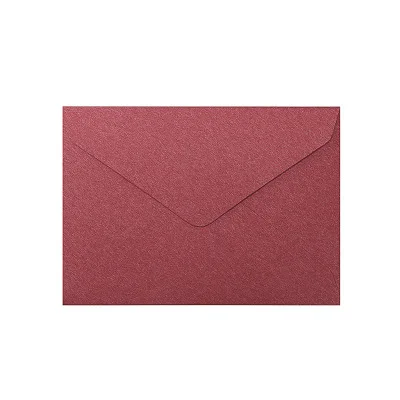16x11.5cm Vanilla Paper Bronzing Business Invitation Envelope Wedding Invitation Envelope Customization