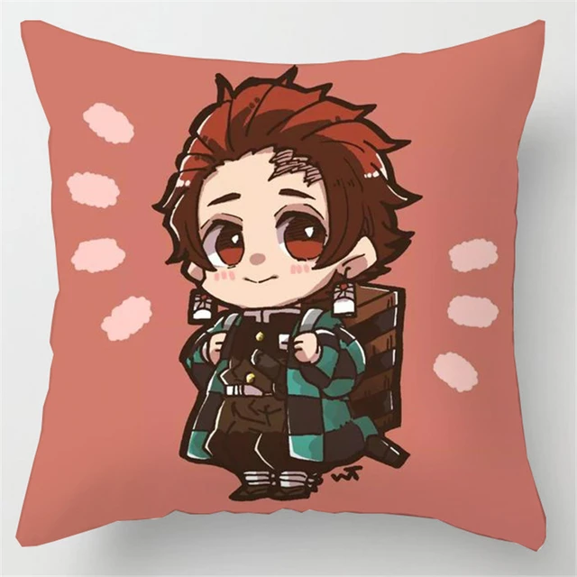 Almofada Chibi Kimetsu no Yaiba Demon Slayer Nezuko Tanjiro Inosuke Zenitsu