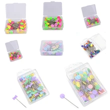 Patchwork-Needle Quilting-Tool Embroidery-Pins Sewing-Accessories Flower-Button-Head-Pins