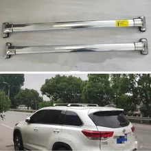 Алюминий сплав винт Установка багажник на крышу багажа направляющей перекладина для Toyota Highlander Kluger