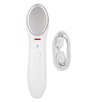 

Eye Massager, Electric One Click Usb Charging Vibration Facial Eyes Beauty Machine with Hot and Cold Compress Function and 90°