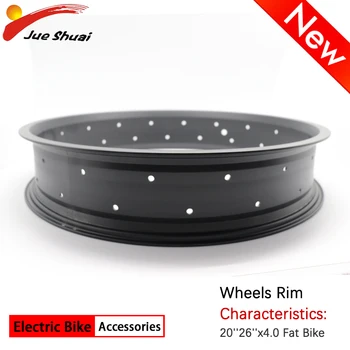 

20'' 26'' Fat Bicycle Wheel Aluminum Alloy 84mm Width 4.0 Snow Fat Bike Wheels Rims 36 Holes Tubeless Ruedas Bicicleta Bisiklet