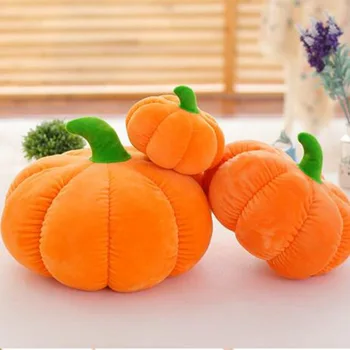 

3size Cartoon Soft Simulation Plush Fruits Pumpkin Plush Pillow Cushion Bedroom Decoration Sofa Back Cushion Office Sleeping Toy