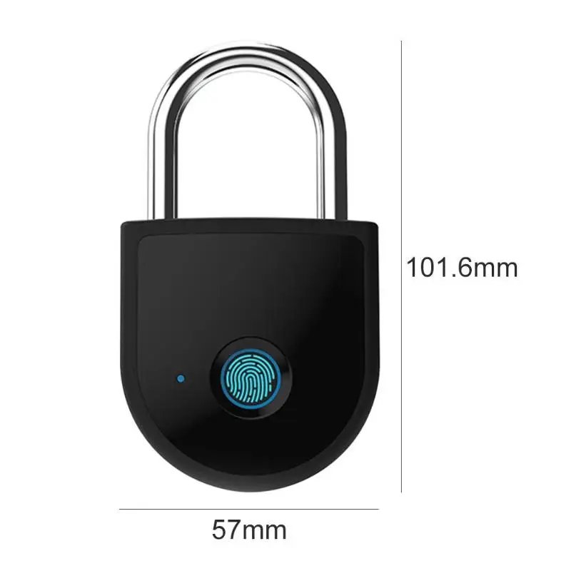 USB замок отпечатков пальцев Bluetooth приложение управление перезаряжаемый электронный замок для дома и офиса без ключа водонепроницаемый смарт-дверь Аппаратные средства