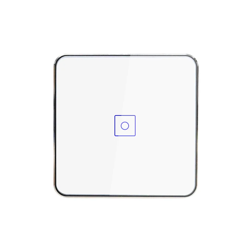 1 Gang FATHIN Tuya Smart Zigbee диммер ЕС 1 2 3 банда беспроводной пульт дистанционного управления настенный сенсорный панельный светильник переключатель умный дом автоматизация - Цвет: 1 Gang
