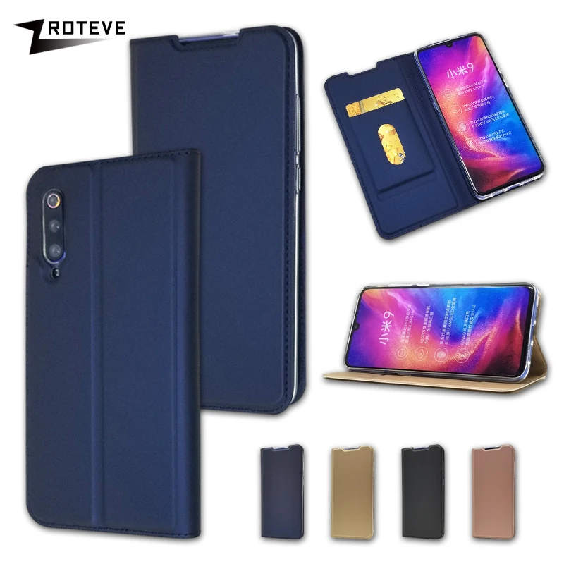 

Flip Cases For Xiaomi Mi 9 ZROTEVE Soft PU Leather Magnetic Cover Card Pocket Wallet Case For Xiomi Mi9 Mi 9 SE Phone Case Cover