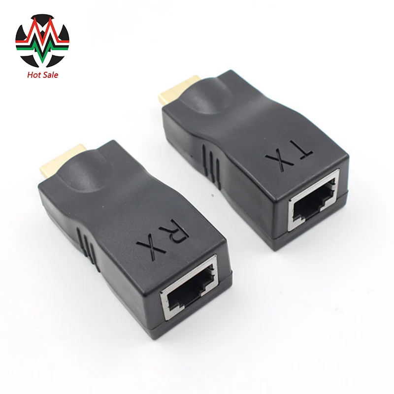 4K 3D HDMI 1 4 30M удлинитель для RJ45 по Cat 5e/6 сетевой LAN Ethernet адаптер Hdmi удлинители 2020