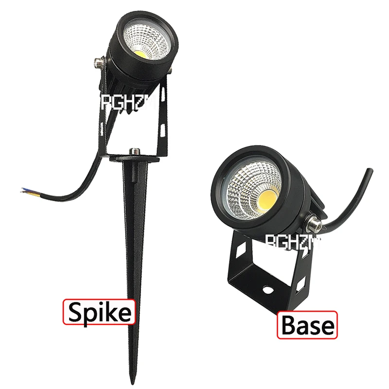 LED COB Garden Lighting 3W 5W 10W Spike Lawn Lamp Waterproof Led Light Garden Decoration Outdoor Path Spotlights 110 220V DC12V lawn lamp garden lighting