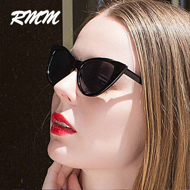 RMM брендовые Винтажные Солнцезащитные очки кошачий глаз ретро европейские и