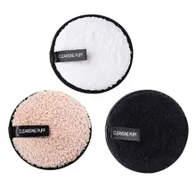 Мягкий макияж, приятный для кожи спонж для снятия деликатного дизайна, Удобная губка, спонж для лица, очищающая пудра, спонж, тканевые подушечки