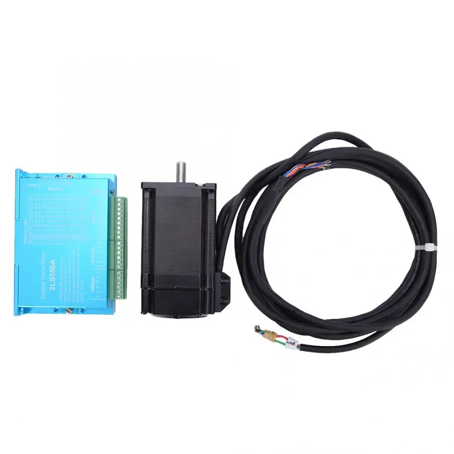 

Stepper Motor Driver 2-Phases Closed Loop Digital Signal Processing Chip + NEMA 23 2LSS556A Step Motor for Engraving Machine