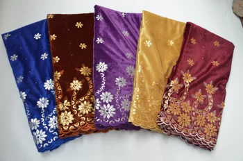 

Nigerian Velvet Lace Fabric African Lace Fabric Navy Blue 2020 High Quality Velvet Lace Fabric With Sequins Lace Fabric