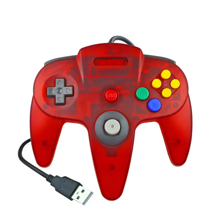 2020 Gamepad Wired Controller Joypad For Gamecube Joystick Game Accessories For Nintend N64 For PC MAC Computer Controller 