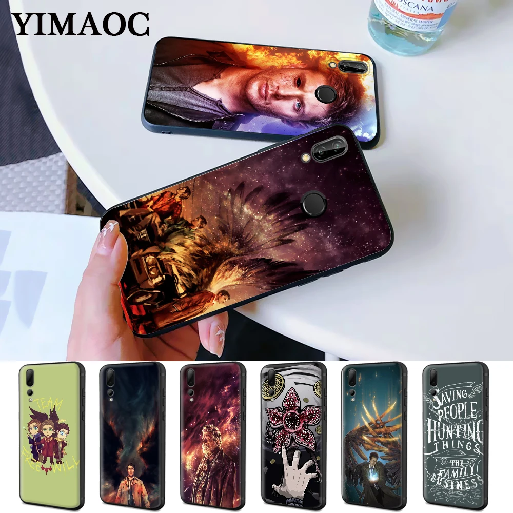 Сверхъестественное ТВ фильм Coque прохладный силиконовый чехол для Huawei P8 Lite 2015 2017 P9