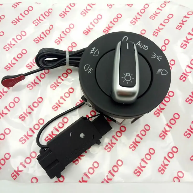 

SKTOO Auto Light Sensor With Headlight Switch For VW Golf MK5 MK6 Jetta MK5 Tiguan Passat B6 Touran
