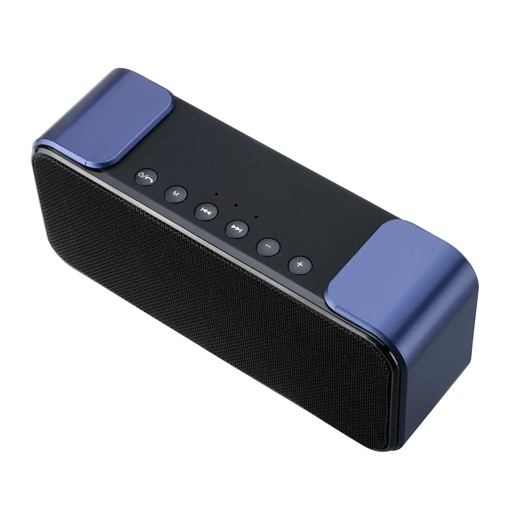 Переносные беспроводные колонки Bluetooth 4,2 динамик сабвуфер супер бас стереофонические громкоговорители Поддержка TF карты U диск fm-радио# H25